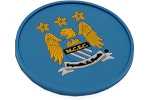 MANCHESTER CITY FC Manchester City F.C. Rubber Coaster Official Merchandise by Manchester City F.C.