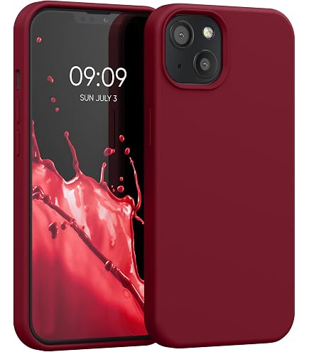 Kwmobile Cover Per Apple IPhone 13 Custodia Back Case Smartphone In Silicone Tpu Protezione Gommata Menta Freddo 1043089399
