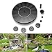 Produktbild Houkiper Solar Birdbath Fountain Sonnenkollektor Powered Schwimmende Wasserpumpe Teich Pool Aquarium Brunnen 190L/H