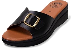 JOMIX Ciabatte Donna Estive Zeppa Comode Anatomiche Made in Italy Pantofole Ortopediche Morbide Sandali Eleganti per Signora