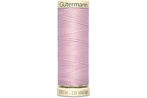 PLUSH ADDICT Gutermann Sew-All General Purpose Polyester Thread for Hand or Machine Sewing, Embroidery and Stitching - Colour 662-1 x 100m Spool