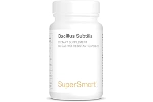 Bacillus Subtilis - 3,1 Miliardi di UFC - Migliora le difese naturali - Aiuta a combattere batteri e microrganismi patogeni - Vegano - Supersmart