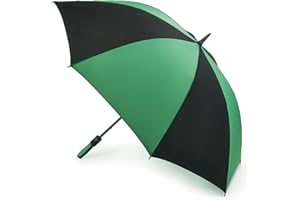 Fulton Cyclone Performance Golf Umbrella, Black/Green, Supersize Canopy