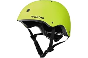 DKONI Children's Adjustable Bicycle Helmet for Multiple Sports, from Toddler to Youth, 3 Sizes