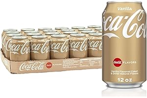 FD FAIRDEAL CASH & CARRY Coca_Cola Vanilla 24-Pack - 330ml Cans - Classic Refreshment Enhanced with a Touch of Vanilla