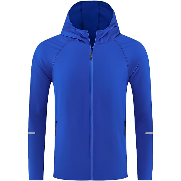 Cortavientos Joluvi Meta Hood Para Hombre - Color Azul, Ideal Para Montañismo, Trekking Y Actividades Al Aire Libre