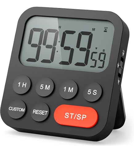 TFA 38.2025 Minuteur Électronique Double Affichage Blanc - Avec Batteries - Cuisine Et Maison