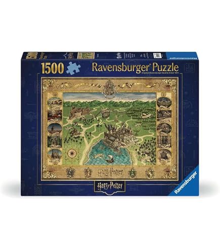 Puzzle Thomas Kinkade Harry Potter Poudlard Express - 1000 Pièces, 69.3x49.3cm - Schmidt Spiele Qualité Premium