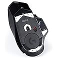 immoenuc Glass Mouse Skates for Logitech G 502 X Gaming Mouse (Earth Pattern)