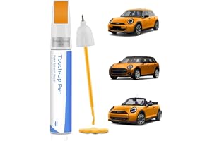 (B70) Volcanic Orange bilfärgpenna för BMW MINI – exakt matchning för chips och repor
