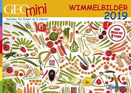 Wimmelbildkalender 2019: GEO Mini
