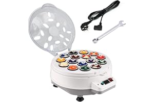 DOZPAL Pool-Ballreiniger-Poliermaschine, 16/22 Bälle, automatisches Billard-Reinigungsset mit elektromechanischem Kühlsystem (Billardkugeln Nicht im Lieferumfang enthalten),16balls