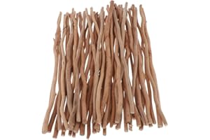 DAILY MALL dailymall 50 Branches de Bois Flotté Naturel Bâtons Rustique Pièces Artisanat Bois Bricolage - 40cm