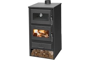 SANNOVER THERMIQUE Estufa de leña con horno Lyssia 12 KW Sannover