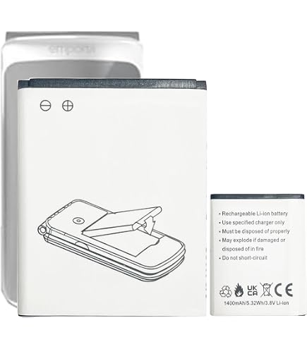 vhbw batteria sostituisce Emporia AK-V188 per smartphone