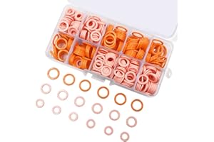 450 pezzi Marcatore di punti a maglia, DaKuan Anello di marcatura ausiliario intrecciato, anello di plastica di colore anello di plastica, marcatura per tessuti da cucire (colore casuale)