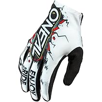 O'NEAL | Fiets en Motorcross Handschoenen | Kinderen | MX MTB DH FR Downhill Freeride | Duurzame en Flexibele Materialen, Geventileerde Palm Top | Matrix Jeugd Camo V.22 Handschoen | Neon Grijs