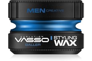 VASSO PRO-AQUA BALLER Crema de peinado Wax Water Based Gel Wax Babblegum