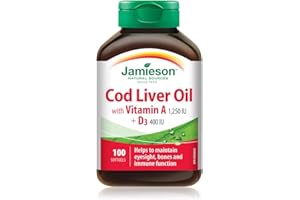 JAMIESON LABORATORIES Jamieson-Olio di fegato di merluzzo 100 perle