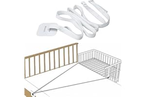 CYBGQP Beistellbett Befestigung, Gurt für Boxspringbetten, 8m Beistellbett Befestigung, Befestigung Beistellbetten Gurt, Beistellbett Boxspringbett Gurt, Universelle Gurt für Beistellbett zu Verankern