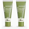 VITRO Toothpaste , This Herbal Paste is made of Babool, Neem, Meswak, Vajradanti, Mint, Clove and other Ayurvedic herbs | Fluoride Free (Pack of 2 X 100gm)