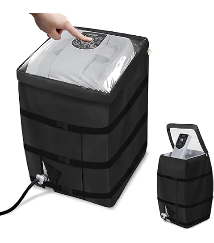 Housse De Protection Pour Pompe De Chauffage De Spa - Imperméable Oxford 600D - Taille 41x38x55 Cm - Noir - 2