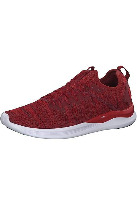 puma ignite flash evoknit red
