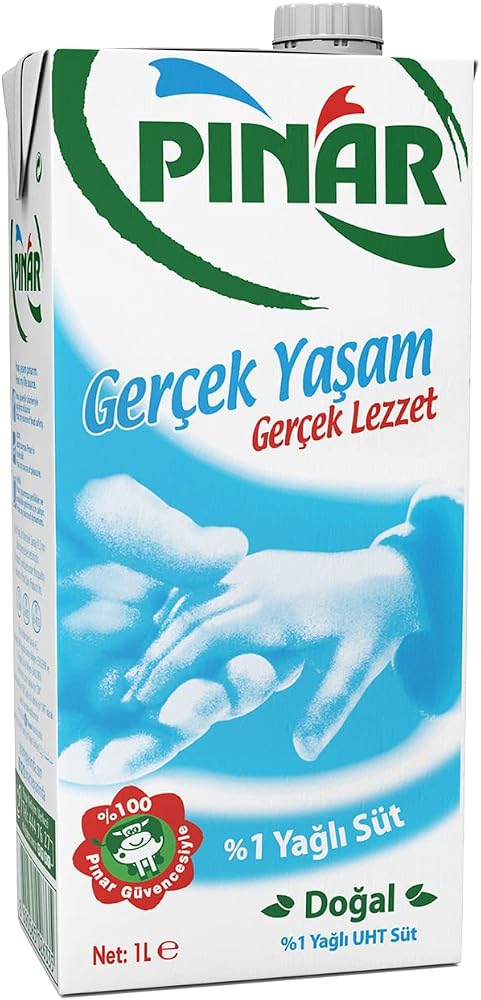 Pınar%1 Yağlı Süt 1 L