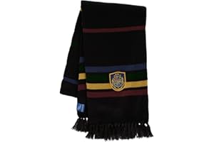 ELOPE Harry Potter Hogwarts Coat of Arms Black Scarf