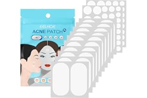 FUTUHADA Hydrokolloid Pflaster, 80 Stück, Hautpflege-Patches mit Teebaum & Calendula Öl, Pickel Abdeckung in 5 Größen für Gesicht & Körper, Atmungsaktiv, Geeignet für alle Hauttypen