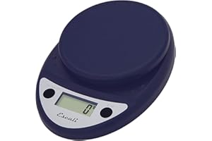Escali P115NB Primo Kitchen Scales Digital - Kitchen Scales - Scales Kitchen Office - Baking - Portion Control - Hobbies - Herb Scale Household Scales - 5kg - Royal Blue - 21.6 x 15.2 x 4cm