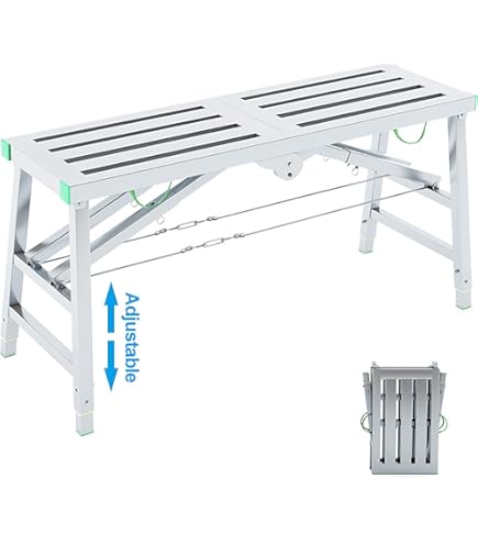 UISEBRT Aluminium steiger, werksteiger, bouwsteiger, 3-in-1