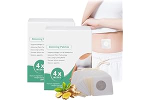 QOOBOM 30Pcs Ozempatch Weight Loss Patches, Slimming Patches for Weight Loss, Natural Breathable Body Slimming Patches Tape for Skin Tightening Men Women (2)