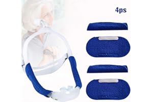 LAPLUIE CPAP Strap Covers, CPAP Strap Comfort Pads, CPAP Face Pads, Compatible with Most Full-Face Headgear. [Pack of 4]