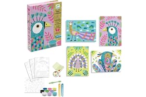 Djeco DJ08663 For Older Children-Coloured Sands, Multicoloured, for age 6y+