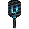 Semi Rough Texture Surface Spin Control – USAPA Approved Pickleball Paddle Lightweight Graphite Polypropylene Honeycomb Racquet Non-Slip Cushion Comfort Contour Grip Racket by Uteeqe