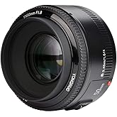 Yongnuo EF YN 50mm F/1.8 1:1.8 Standard Prime Lens for Canon Rebel Digital Camera Works Well with Almost All Canon DSLR Camer