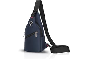 FANDARE Unisexe Sac de Poitrine Homme Sac à bandoulière Sacoche Sling épaule pour Sport, Gym, Voyage, Camping,Cyclisme Polyester