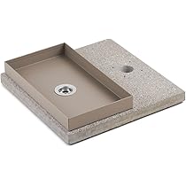 Base In Cemento Per Fontana 40x50cm Con Vasca - Per Giardino Ed Esterni - Foto 9
