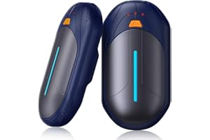 TIEMA Hand Warmers Rechargeable 2 Pack, Electric Hand Warmers with 20Hrs Long Heating, 2 in 1 Portable Handwarmers Cordless USB Pocket Hands Heater Outdoor Warm Gift for Hunting, Golf, Camping,Ski