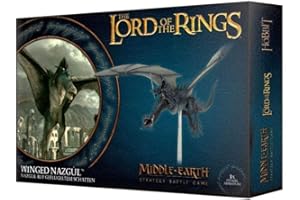 Games Workshop Warhammer 99121466012 - Nazgûl alato della Terra di Mezzo, colore: Nero