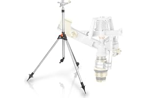 BRADAS Arroseur de jardin sur trépied télescopique en laiton