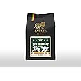 Marley Coffee Strong Dark Roast Coffee Beans 227g – Irie Holiday Seasonal Blend - From The Marley Family - V60 Filter Cafetiere French Press Grind - Rainforest Alliance Certified - Strength 5