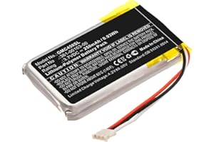 subtel® GPS Battery Replacement for Garmin DashCam 45, DashCam 55 361-00103-00 250mAh Capacity SatNav Sat Nav Navi Power Pack