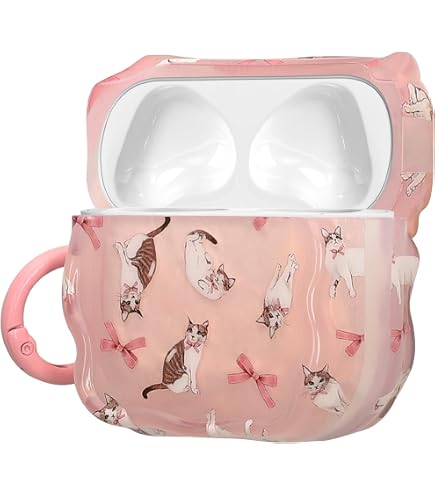 Custodia Trasparente In TPU Con Fiocco E Perle Per AirPods 4 – Protezione Antiurto, Design Elegante E Collana Inclusa