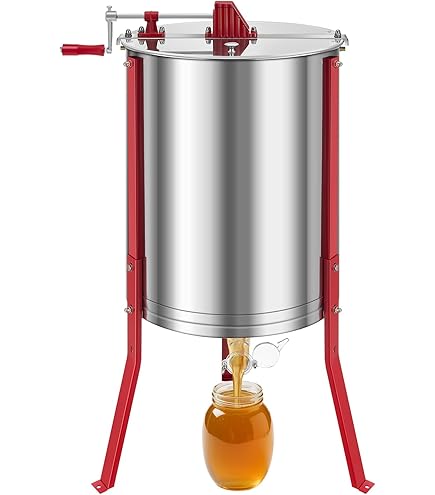 Colino Miele Acciaio Inox - Doppia Rete Filtrante, Manico Estensibile, Per Apicoltura - Foto 6