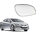 Automart Sub Mirror Plate For Hyundai Elantra 2012-2015 (Set Of Right and Left Side)
