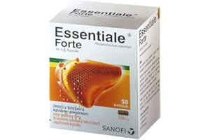 Essentiale Forte 300mg - 30 capsules - Liver Detox Cleanse - Total Liver Regeneration Protection Health Support Treatment - Liver damage caused by Medicine Alcohol Drugs Toxic Hepatitis - Clinically Proven