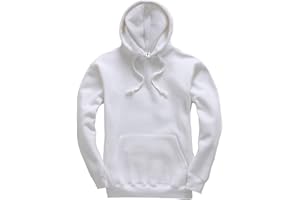 D&H CLOTHING UK Premium Adult Unisex Premium XS-6XL Pullover Heavy Blended Hooded Fleece Jumper Work Wear Sweatshirt Hoodies Top Plain BNW Unisex