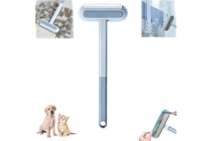 JJKTO 3 in 1 Multifunctional Cleaning Brush，Multifunctional Pet Hair Remover Removable,Reusable Animal Hair Removal Brush for Dogs And Cats Portable Fur from Carpet,Rugs,Sofa Hair Remover